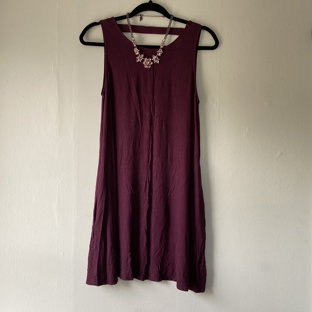 Privett Back Detail Knit Dress WITH POCKETS